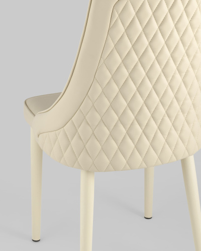 Стул Луис экокожа кремовый фото Стул Луис экокожа кремовый. Фото №9