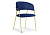 Стул Kamelia dark blue / gold