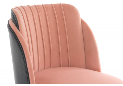 Стул Orly pink / grey. Фото №3