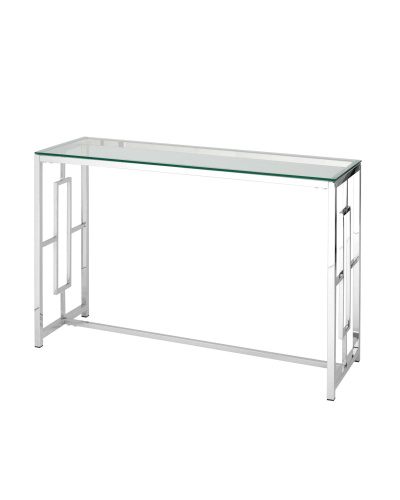 Консоль БРУКЛИН 120*40 серебро. Фото №1