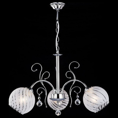 Подвесная люстра Eurosvet Lotos 30002/3 хром. Фото №2