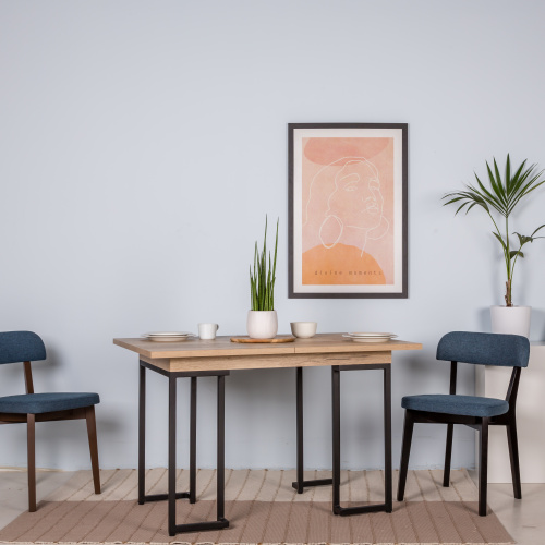 Стол раскладной обеденный Loft 160 Дуб натур. Фото №7