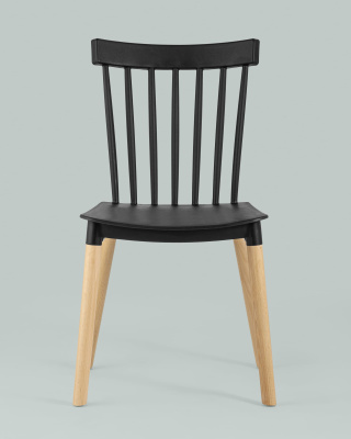 Стул Field пластик черный. Фото №5