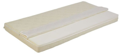 Матрас детский Polini Kids Basic Nature 1600x800, белый. Фото