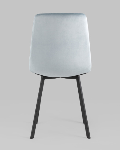 Стул Chilly велюр серо-голубой. Фото №6