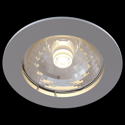 Встраиваемый светильник Maytoni Metal Modern DL009-2-01-CH. Фото №2