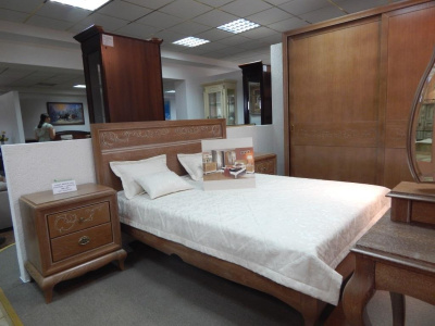 Кровать Соната с декором ММ-283-02/18Б. Фото №2