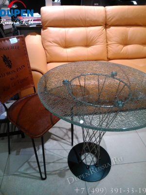 Стол журнальный RT-413 (C) 70 эффект "битое стекло". Фото №4