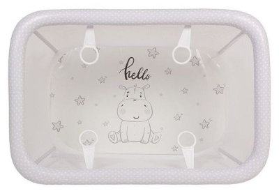 Манеж Polini Kids Classic, белый фото Манеж Polini Kids Classic, белый. Фото №5