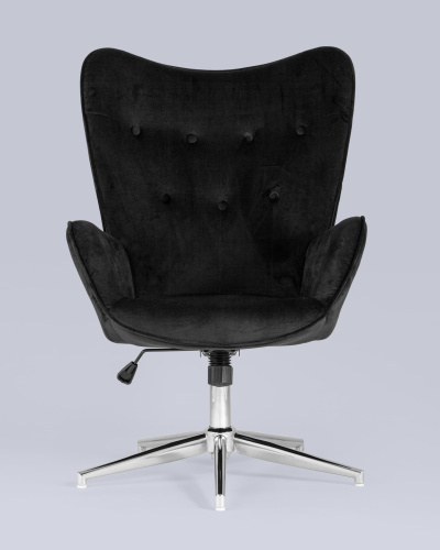 Кресло Филадельфия велюр черный. Фото №5