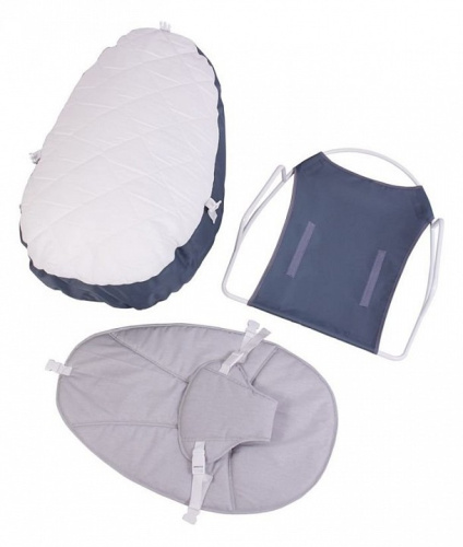 Шезлонг детский Polini kids, серый. Фото №3