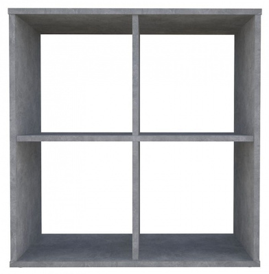 Стеллаж Polini Home Smart, серый. Фото