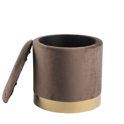 Пуф FS-006-40 коричневый. Фото №3