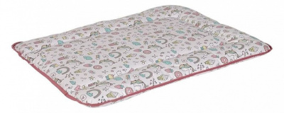 Матрас пеленальный Polini kids Единорог Сладости, розовый. Фото