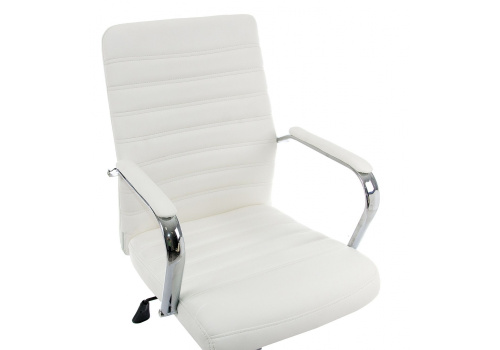 Стул Компьютерное кресло Tongo белое. Фото №6