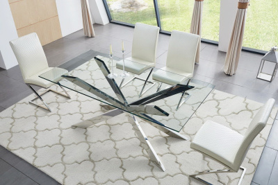 Стол Т088 прозрачный. Фото