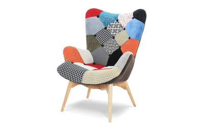 Кресло Contour DС-917(P) patchwork-лоскутный микс фото Кресло Contour DС-917(P) patchwork-лоскутный микс. Фото №5