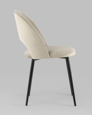 Стул Меган велюр бежевый. Фото №4