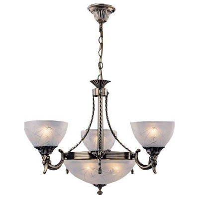 Подвесная люстра Eurosvet Kleo 60006/6 античная бронза фото Подвесная люстра Eurosvet Kleo 60006/6 античная бронза. Фото №2