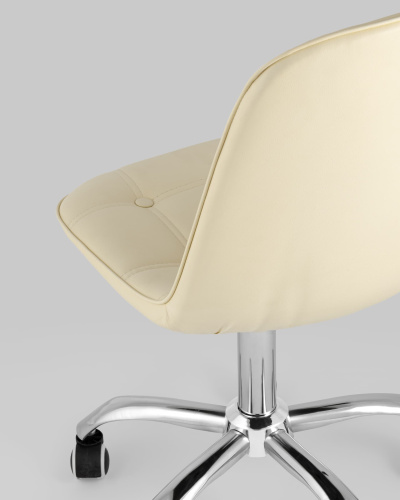 Стул офисный Тейлор экокожа бежевый. Фото №8