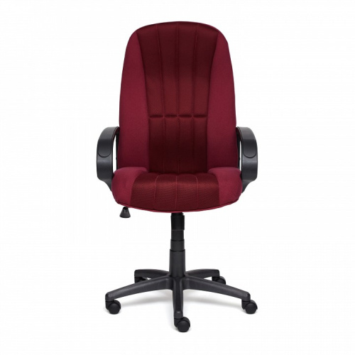Компьютерное кресло СН833 ткань/сетка, бордо/бордо, 2604/13. Фото №2