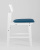 Стул ODEN WHITE синий 2 шт. фото Стул ODEN WHITE синий 2 шт.. Фото №4