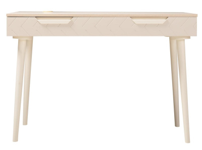 Стол рабочий Сканди Жемчужно-белый. Фото №4