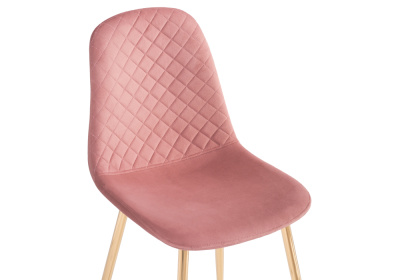 Стул Dabl pink / gold. Фото