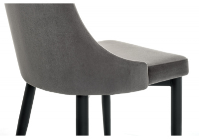 Стул Kora dark gray / black. Фото №5