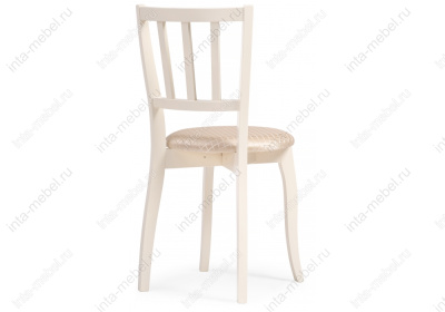 Стул деревянный Айра молочный / ромб. Фото №4