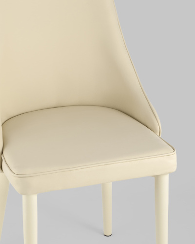 Стул Луис экокожа кремовый фото Стул Луис экокожа кремовый. Фото №8