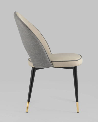 Стул Сохо экокожа серый. Фото №4