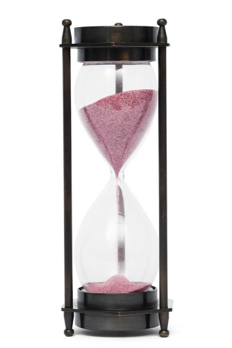 Песочные часы с компасом Secret De Maison (mod. 43362) (Латунь). Фото №1