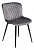 Стул QUINCY (mod. 8272) металл/ткань, 49х53х84,5 см, серый (G-062-40)/черный (поставляется по 4 шт)