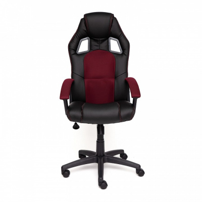 Компьютерное кресло DRIVER кож/зам/ткань, черный/бордо, 36-6/13 (id:  ). Фото №2