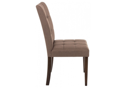 Стул деревянный Madina dark walnut / fabric brown фото Стул деревянный Madina dark walnut / fabric brown. Фото №4