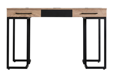 Стол рабочий лофт дуб табак графит . Фото №4