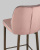 Стул полубарный Лоренс велюр пыльно-розовый фото Стул полубарный Лоренс велюр пыльно-розовый. Фото №8