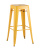 Стул барный TOLIX желтый глянцевый. Фото №1