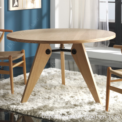 Круглый стол DUPEN RT-703 Ясень. Фото