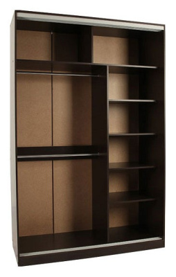 Гранд 2-600* (полки справа) венге/крем фото Гранд 2-600* (полки справа) венге/крем. Фото №2