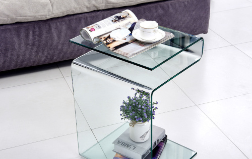 Стол журнальный F-C601 прозрачный. Фото №12