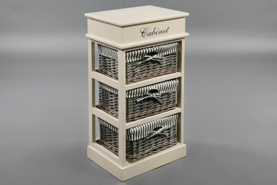 Тумба Ouverture 3 4336 с 3-я корзинами и ящиком фото Тумба Ouverture 3 4336 с 3-я корзинами и ящиком. Фото №4