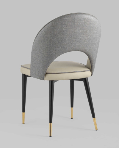 Стул Сохо экокожа серый. Фото №7