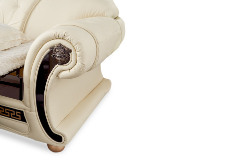 Диван-кровать Versace 3-х местный белый. Фото №17