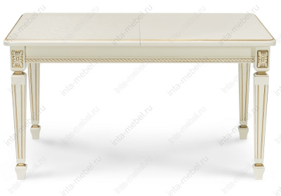 Стол деревянный Шанталь слоновая кость / золото. Фото №4