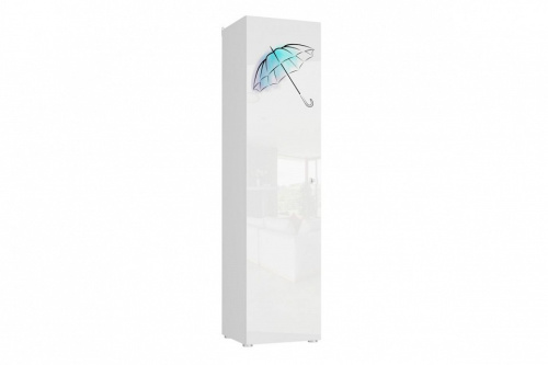 Шкаф для белья Модерн STL.322.01 W,белый. Фото №3