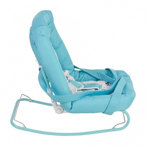 Шезлонг детский Polini kids Коты, голубой фото Шезлонг детский Polini kids Коты, голубой. Фото №7