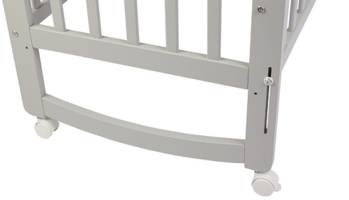 Кроватка Polini Kids Simple 304, серый. Фото №8