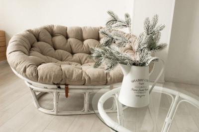 Диван Мамасан 23/02 , цвет: белый. Фото №5